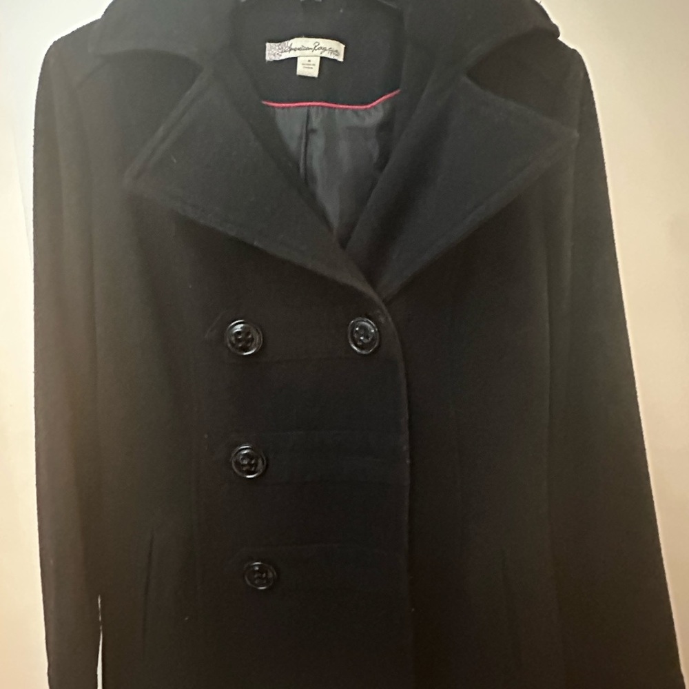 American Rag Black Pea Coat
